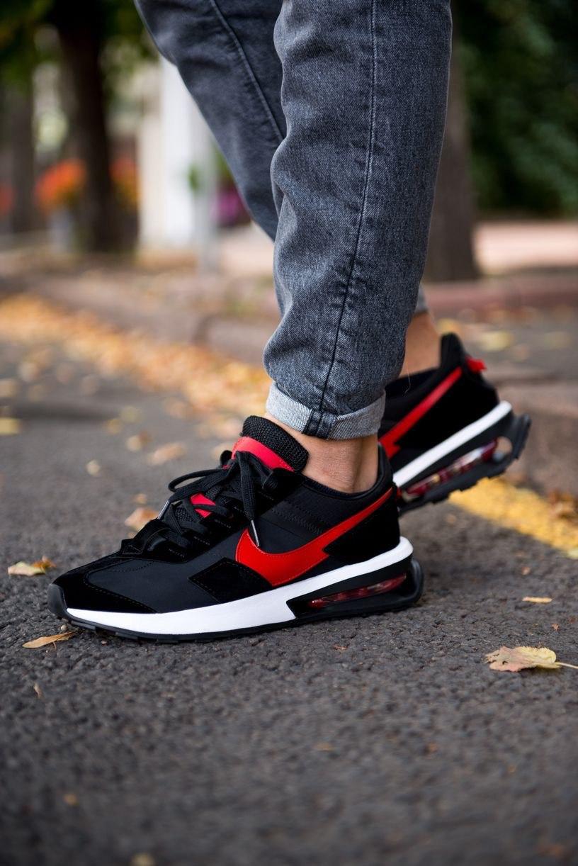 

Мужские кроссовки Nike Air Max 720 Black Red / Найк Аир Макс 720 Черные Красные, Черный