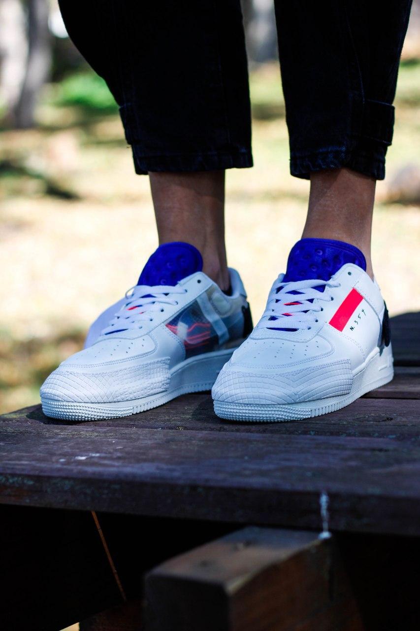 

Мужские кроссовки Nike Air Force 1 Low N. 354 White / Найк Аир Форс 1 Лов № 354 Белые 43, Белый