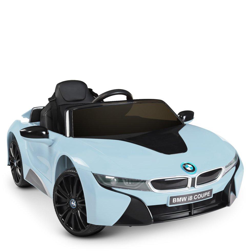 

Дитячий Електромобіль машина Bambi JE1001EBLR-4 bmw i8 EVA mp3 шкіра 2WD 50W 115 см