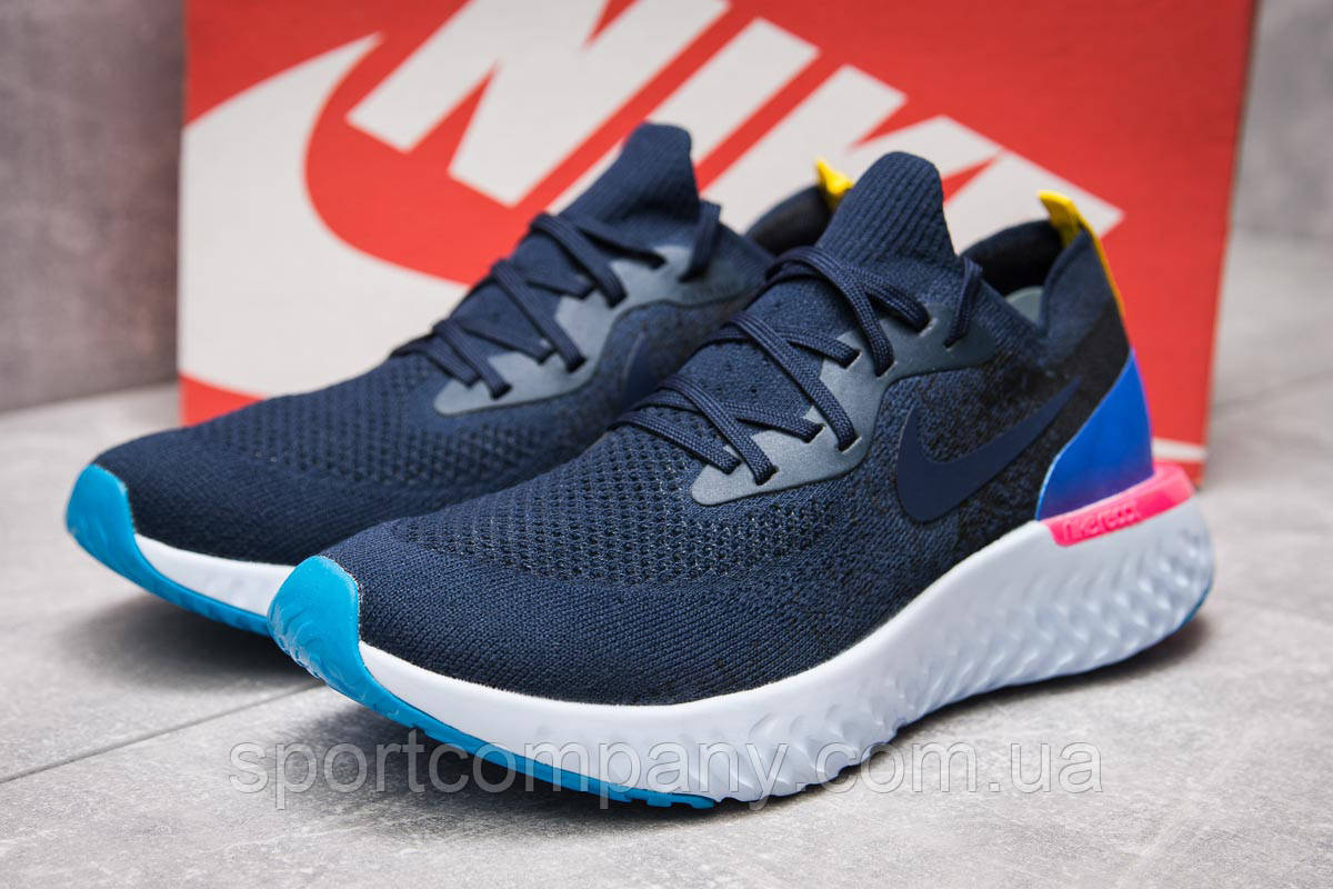 

Кроссовки мужские 13761, Nike Epic React, темно-синие, [ 43 ] р. 43-27,5см., Темно-синий