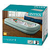 Детская надувная кровать Intex 66810-2, 168 х 107 х 25, ручным насос, подушка. Односпальная, (Оригинал), фото 3