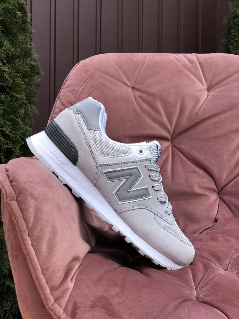 

Кроссовки New Balance 574 серые, Нью Баланс 574, Серый