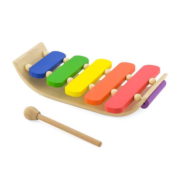 

Музична іграшка Viga Toys Дерев'яний ксилофон, 5 тонів (59771