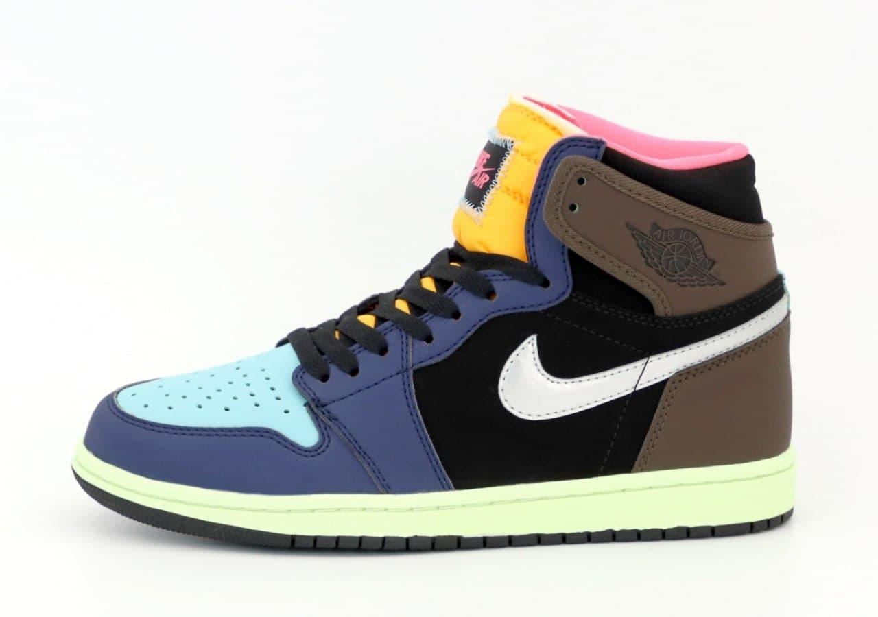 

Мужские кроссовки Nike Air Jordan Retro 1 Multicolor / Найк Аир Джордан Ретро 1 Разоцветные, Разные цвета