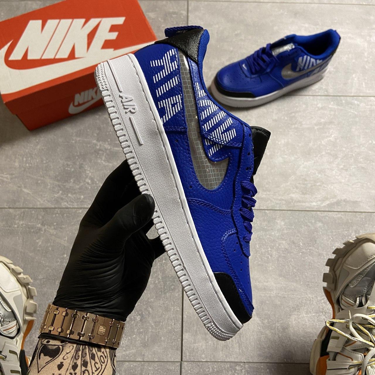 

Женские кроссовки Nike Air Force 1 Low Under Construction Blue / Найк Аир Форс 1 Лоу Синие 40, Синий