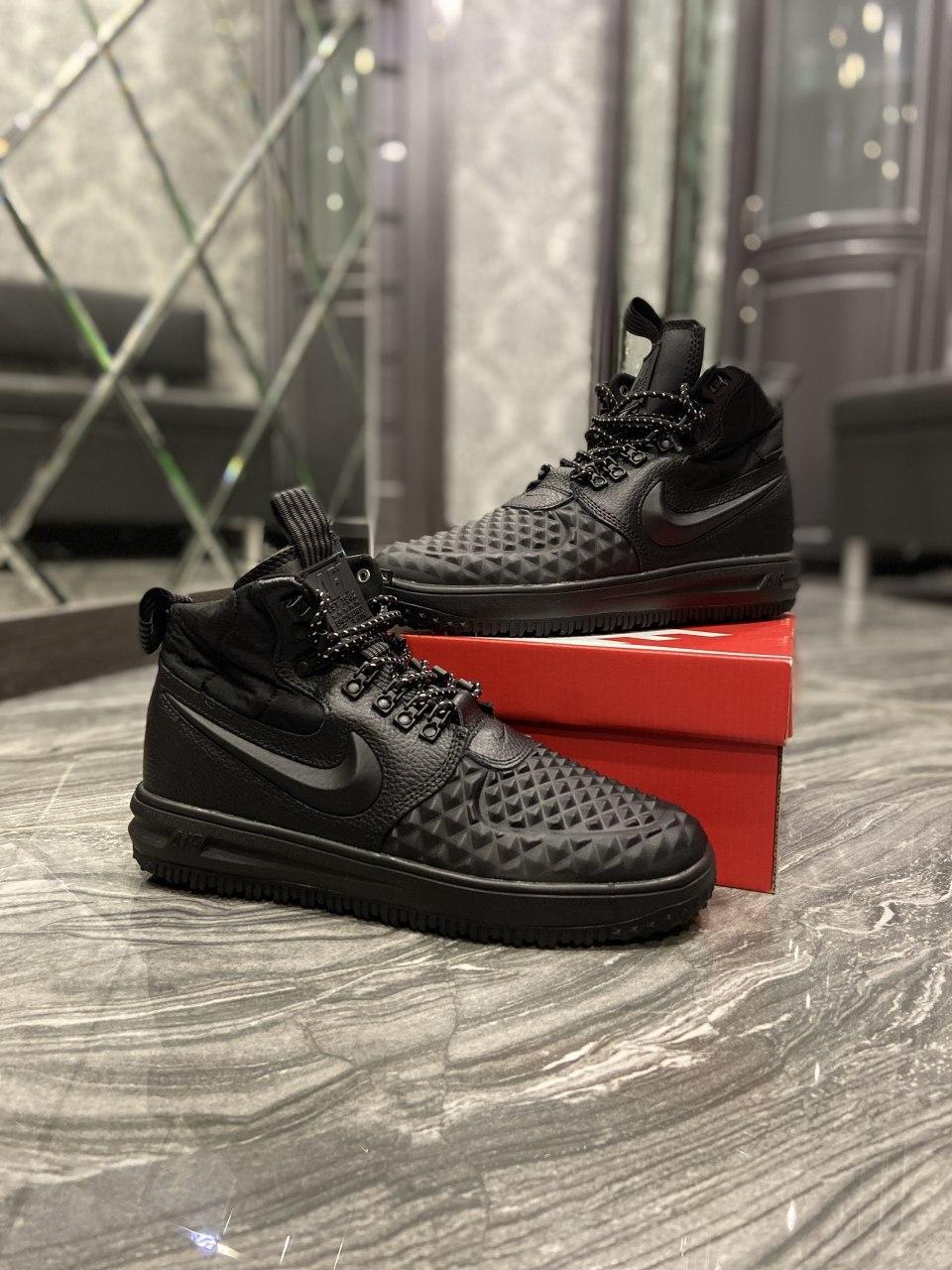 

Мужские кроссовки Nike LUNAR FORCE 1 DUCKBOOT 17 Black / Найк Лунар Форс 1 Дакбут 17 Черные 41, Черный