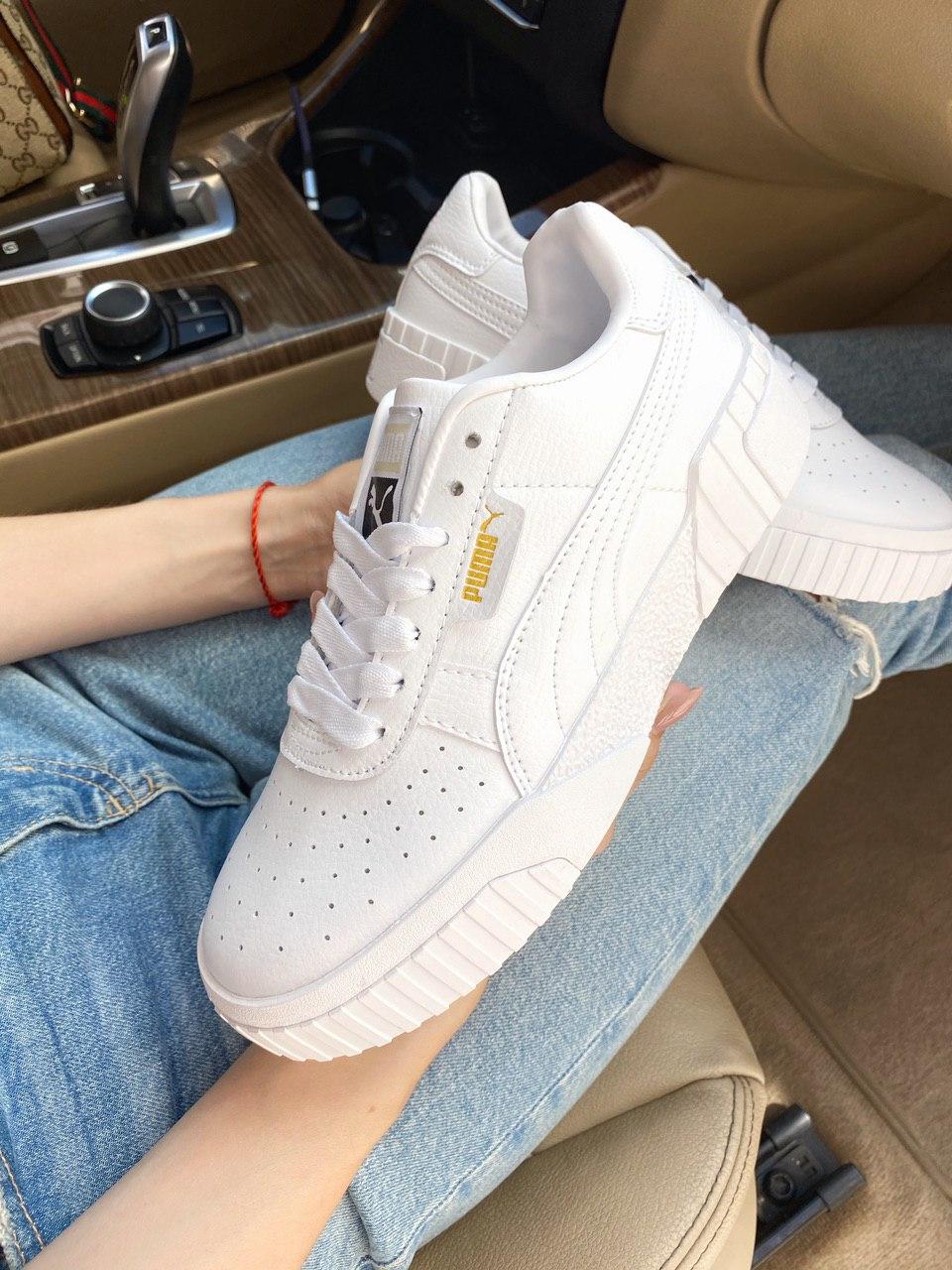 

Женские кроссовки Puma Cali Sport Charlotte / Пума Кали Спорт Леопард 37, Белый
