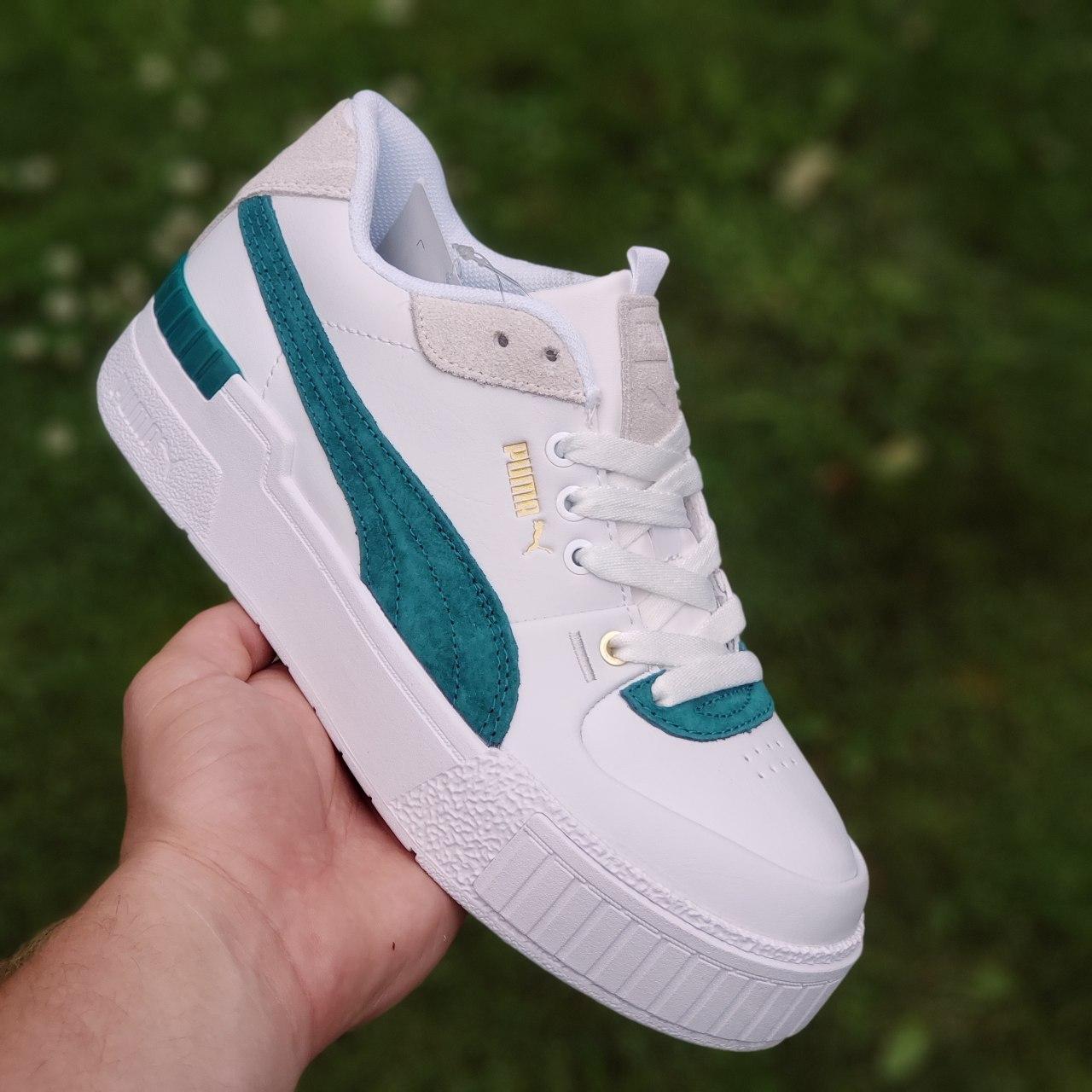 

Женские кроссовки Puma Cali Sport Heritage White Tea / Пума Кали Спорт Белые 39, Белый