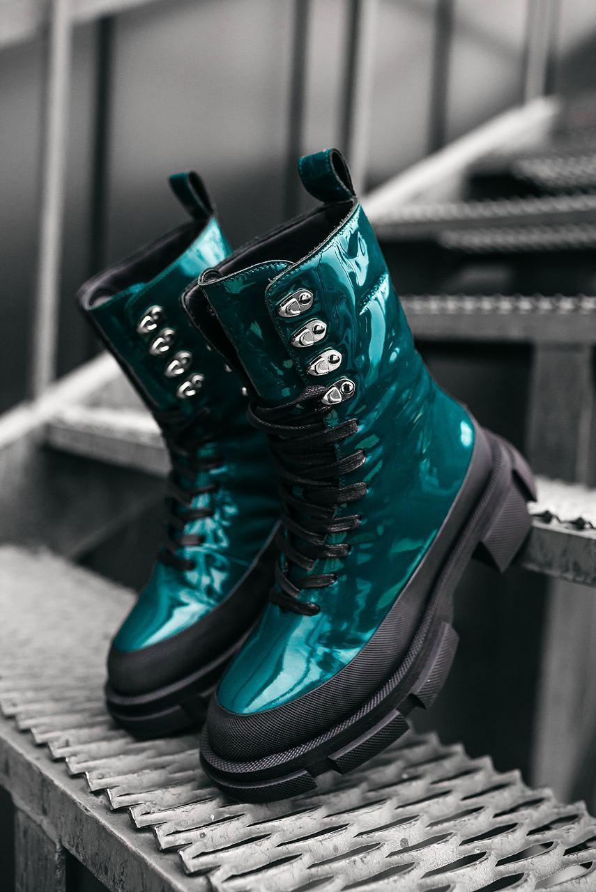 

Женские ботинки BOTH Gao High Boots Green / БОУЗ Гао Хай Зеленые 38, Зеленый