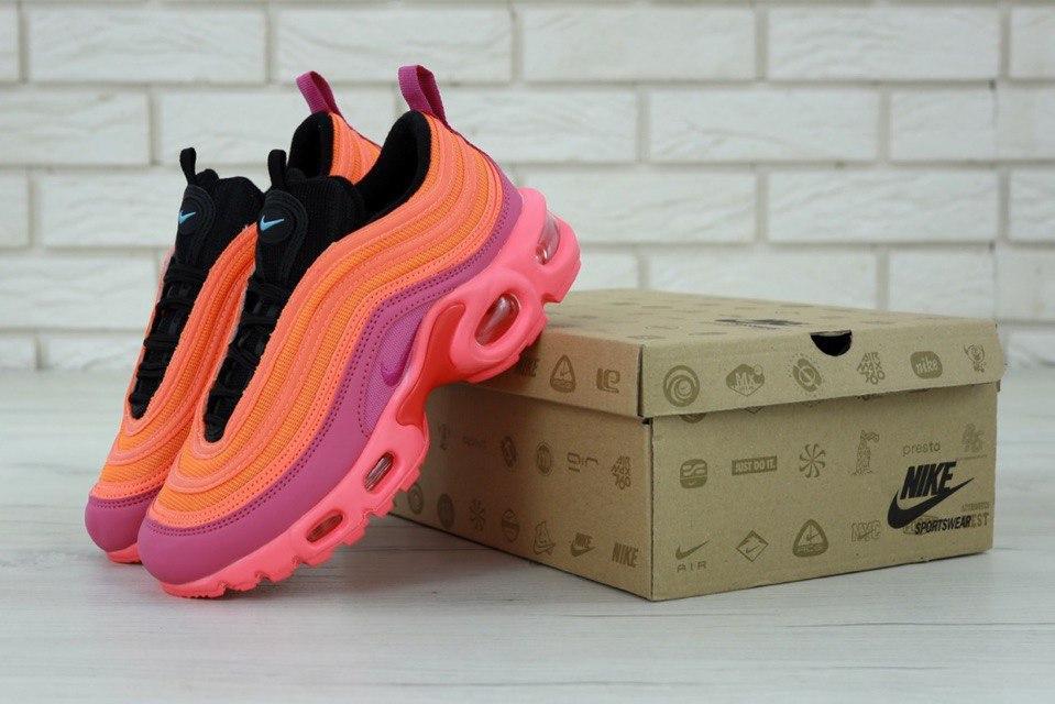 

Женские кроссовки Nike Air Max 97 Pink Orange / Найк Аир Макс 97 Розовые Оранжевые 39, Розовый