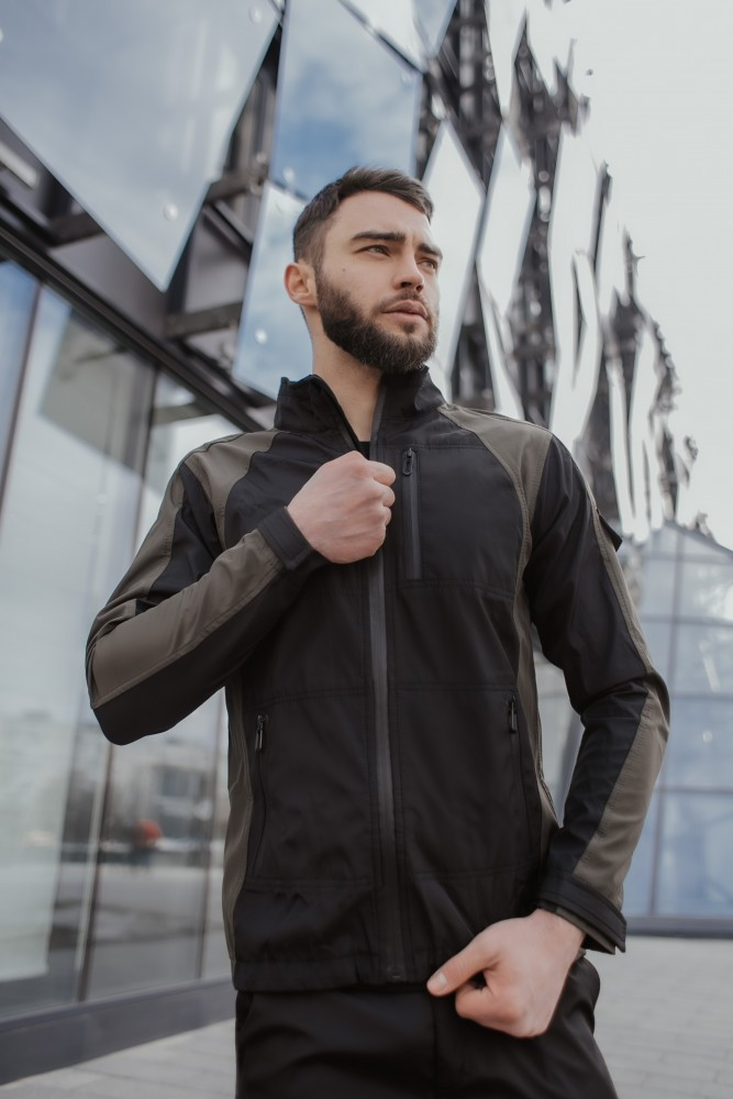 

Intruder SoftShell Lite 'iForce' хаки-черная, Хаки-черный