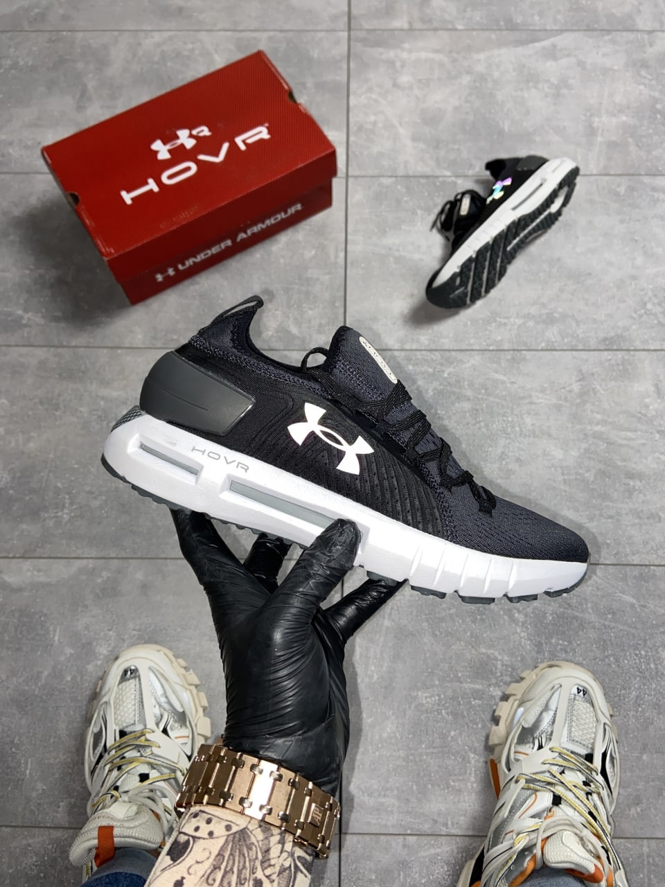 

Кроссовки Under Armour Hovr Black Reflective 43, Разноцвет