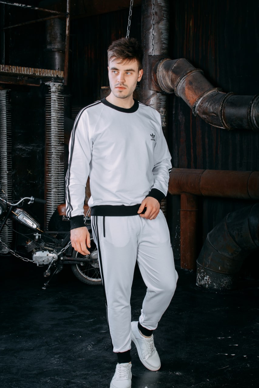 

Спортивный костюм Adidas White L, Разноцвет