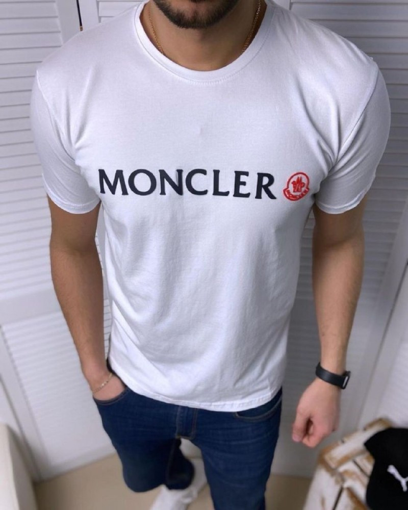 

Футболка Moncler белая