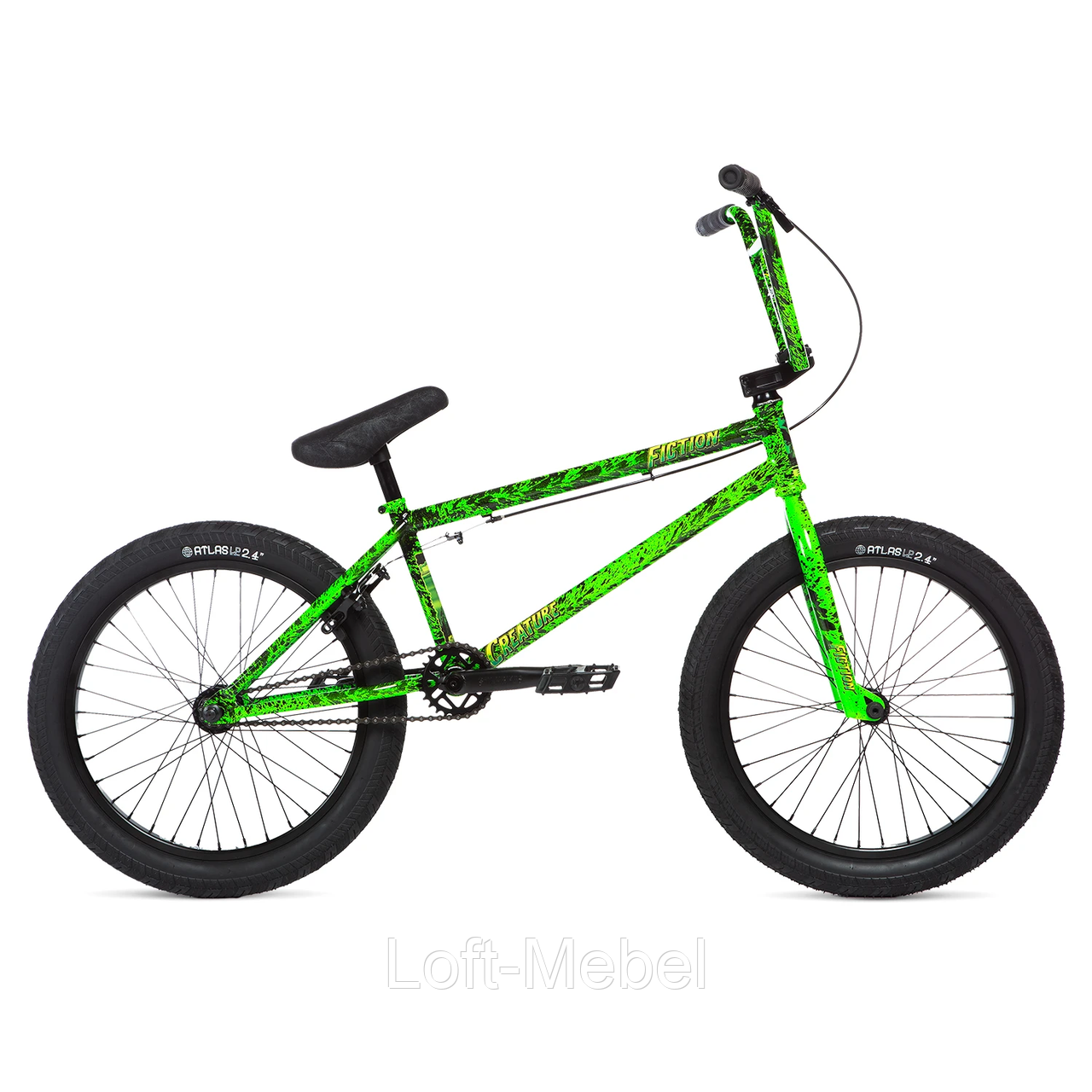 

Велосипед BMX Stolen 2020 Creature 21.0" Toxic Green/Black