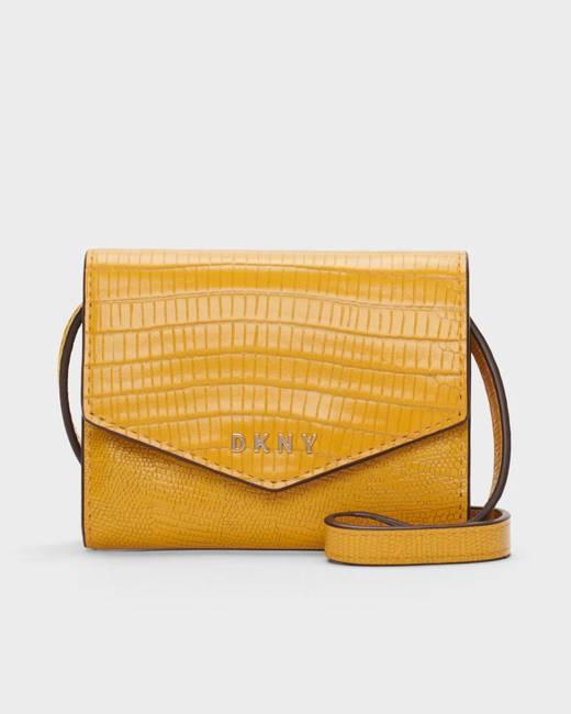 

Жіночий гаманець DKNY ENVELOPE LIZARD CARDHOLDER, Желтый