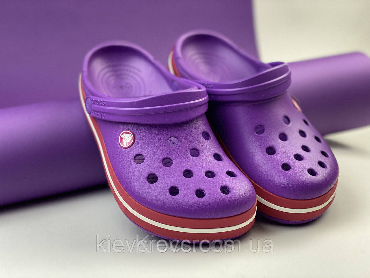 

Crocband Purple/Candy/Pink