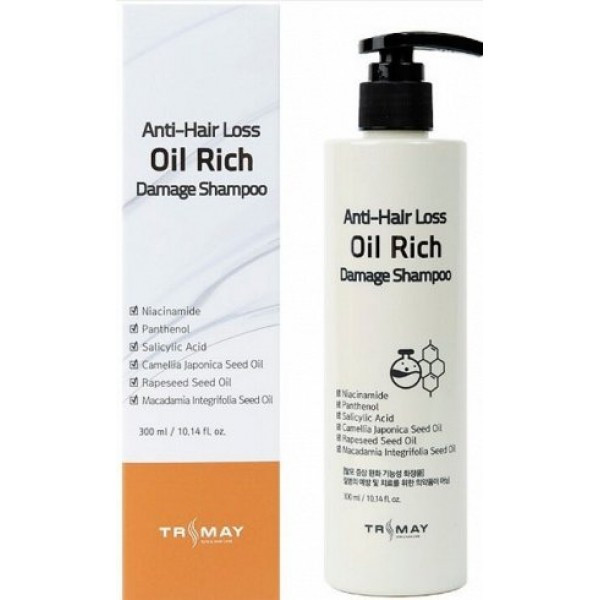 

Питательный шампунь с маслами против выпадения волос Trimay Anti-Hair Loss Oil Rich Shampoo