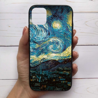 

Чехол Mood для iPhone 11 Pro Max с рисунком Ван Гог Звездная ночь SKL68-284889, Разные цвета