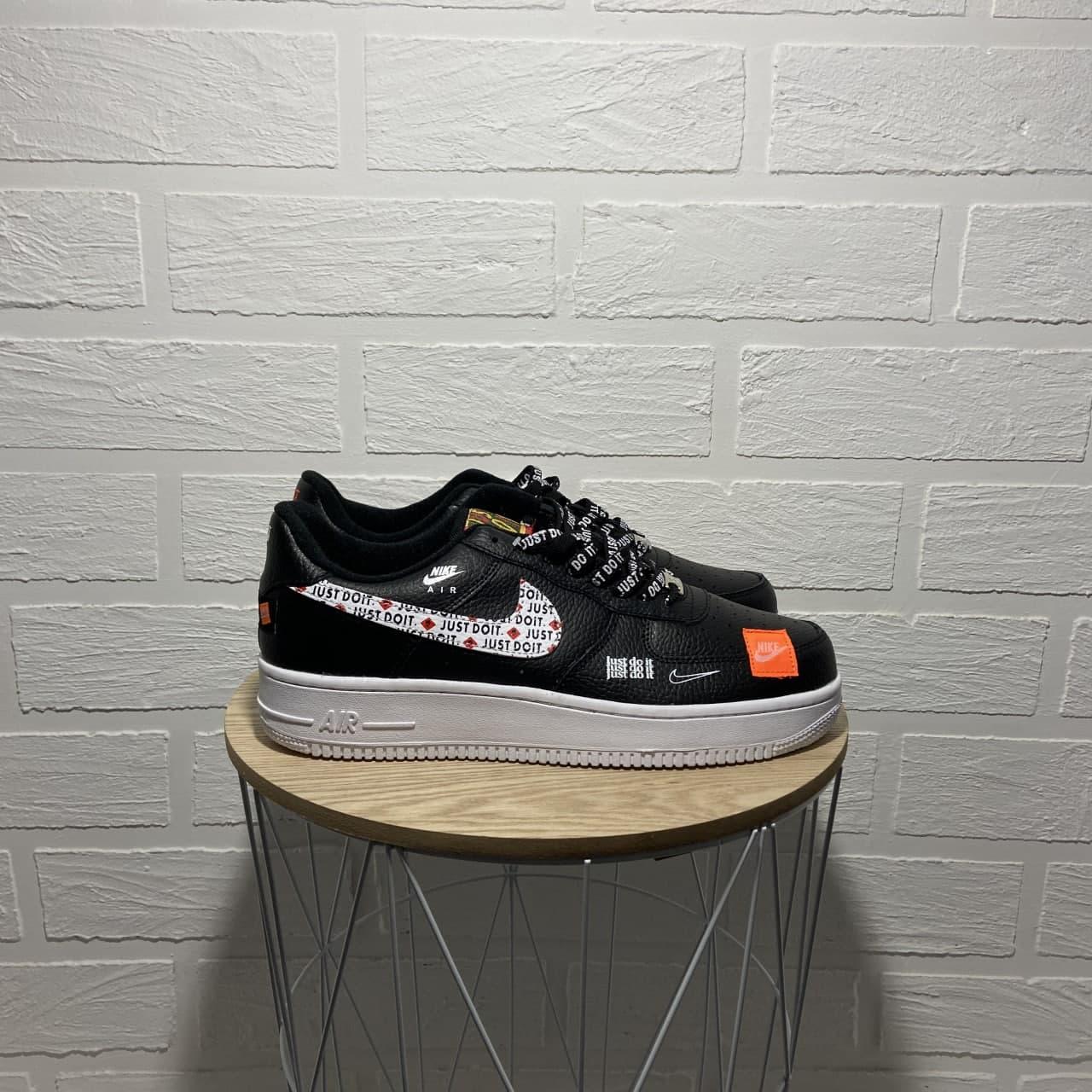 

Мужские Кроссовки Nike Air Force 1 Low Just Do It Black / Найк Аир Форс 1 Лоу Джаст Ду Ит Черные 43, Черный