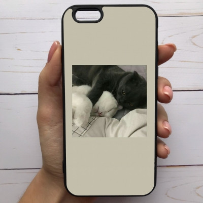 

Чехол Mood для iPhone 6 Plus/6s Plus с рисунком Котики обнимаются SKL68-287082, Разные цвета