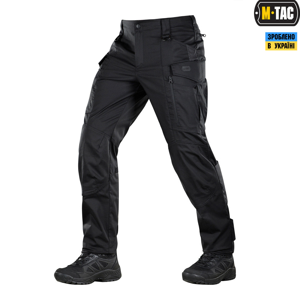 

Брюки тактические M-Tac Conquistador Gen.I Flex Black 32/30 30/34