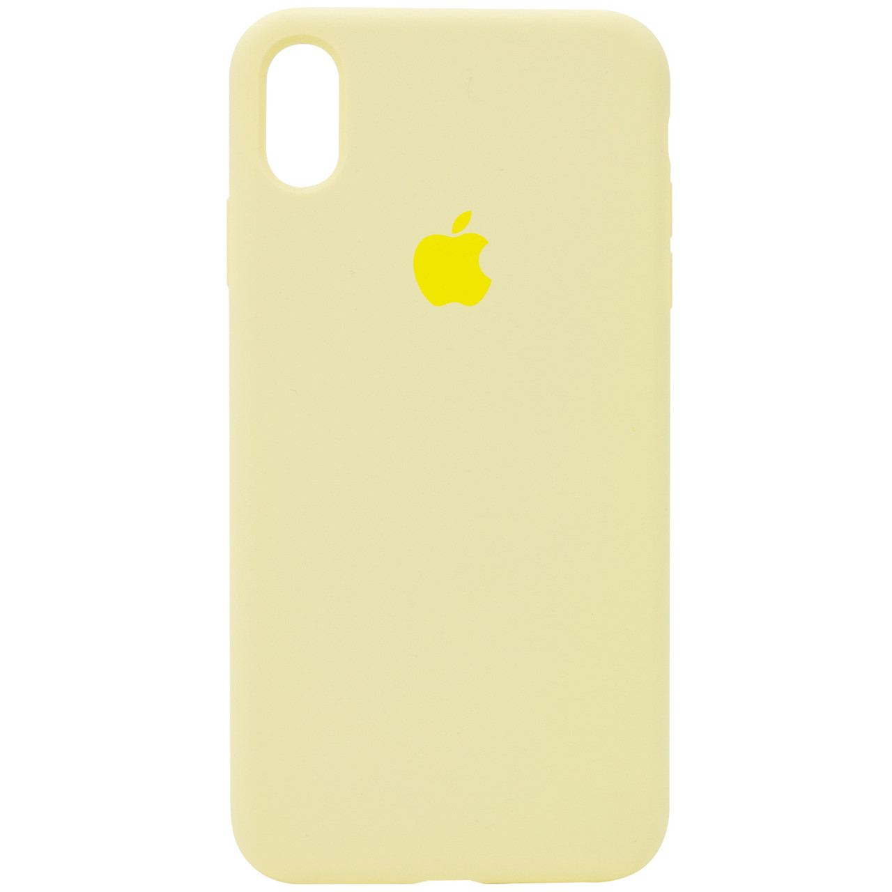 

Уценка Чехол Silicone Case Full Protective (AA) для Apple iPhone XR (6.1") Царапина / Желтый / Mellow Yellow