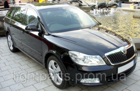 

Стекло фары Skoda Octavia 2 A5 1Z 2008-13 Рестайлинг правое