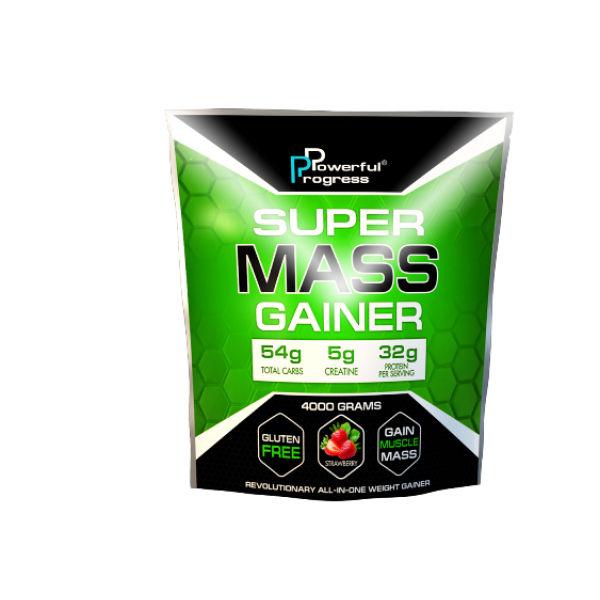 

Super Mass Gainer - 4000g Forest fruit