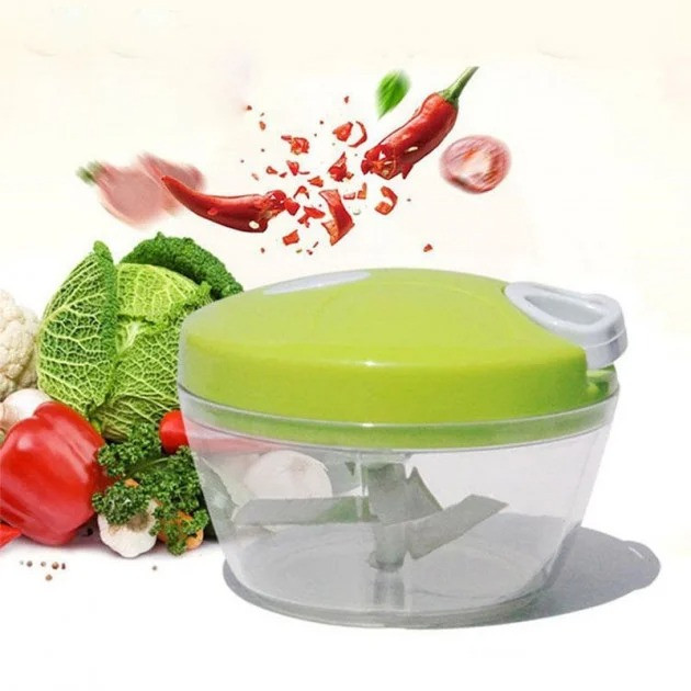 

Ручной измельчитель овощей и фруктов Nicer Dicer Plus Speedy Chopper, Белый