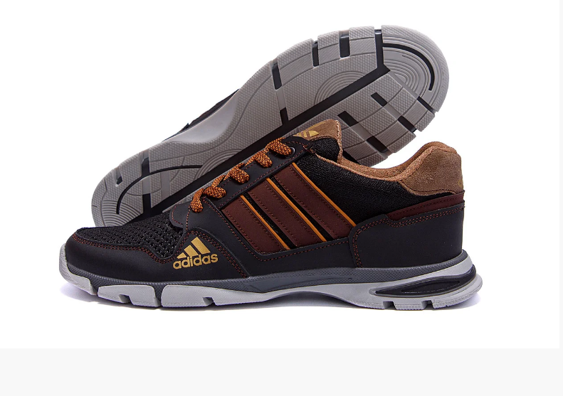 

Мужские летние кроссовки сетка Adidas Tech Flex brown коричневые, Коричневый