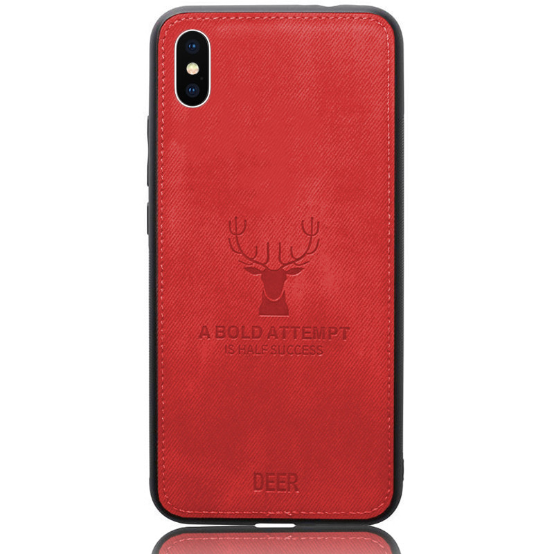 

Чехол Deer Case для Apple iPhone XS Max Red, Красный