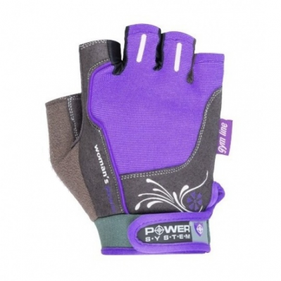 

Перчатки для фитнеса и тяжелой атлетики Power System Womans Power PS-2570 Purple M SKL24-145103