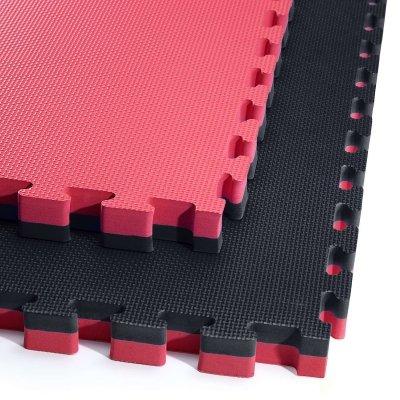 

Мат-пазл ласточкин хвост 4FIZJO Mat Puzzle Eva 100 x 100 x 4 cм Black/Red SKL41-277805