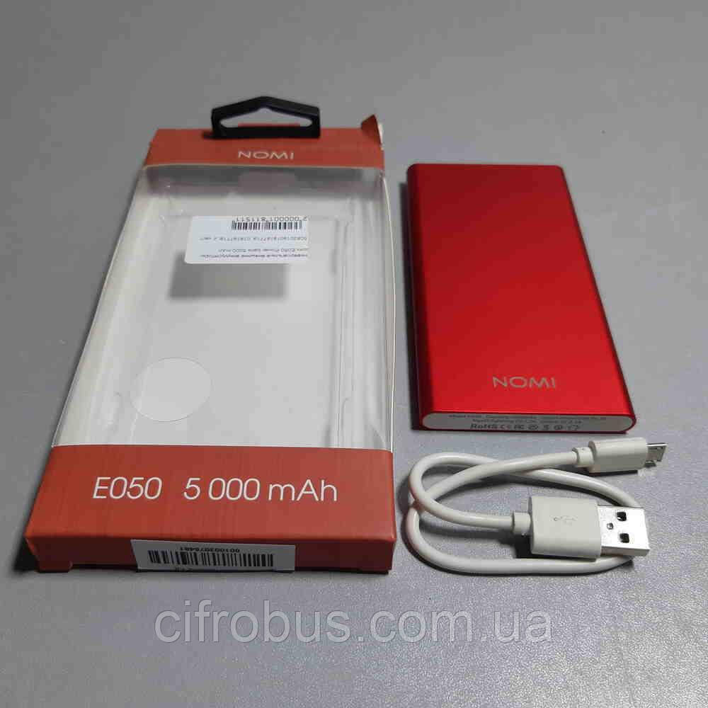 

Универсальные внешние аккумуляторы Б/У Nomi E050 Power bank 5000 mAh