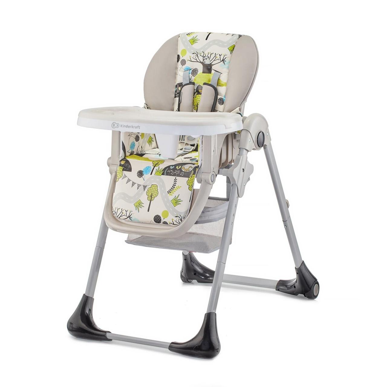 

Стульчик для кормления Kinderkraft Tastee Green Tree (KHTAST00GRE0000), Зелёный
