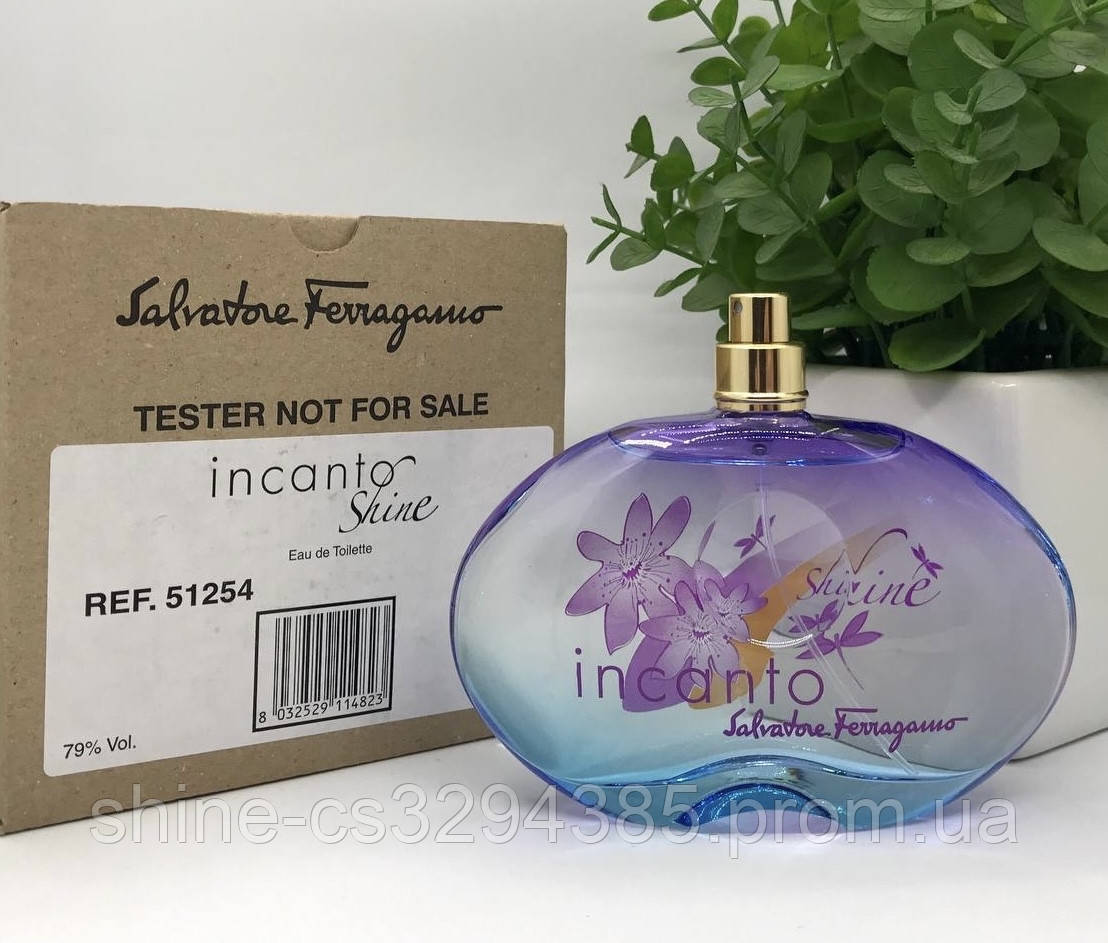 

Тестер Оригинал Salvatore Ferragamo Incanto Shine Духи женские Инканто Шайн туалетна вода парфуми Tester