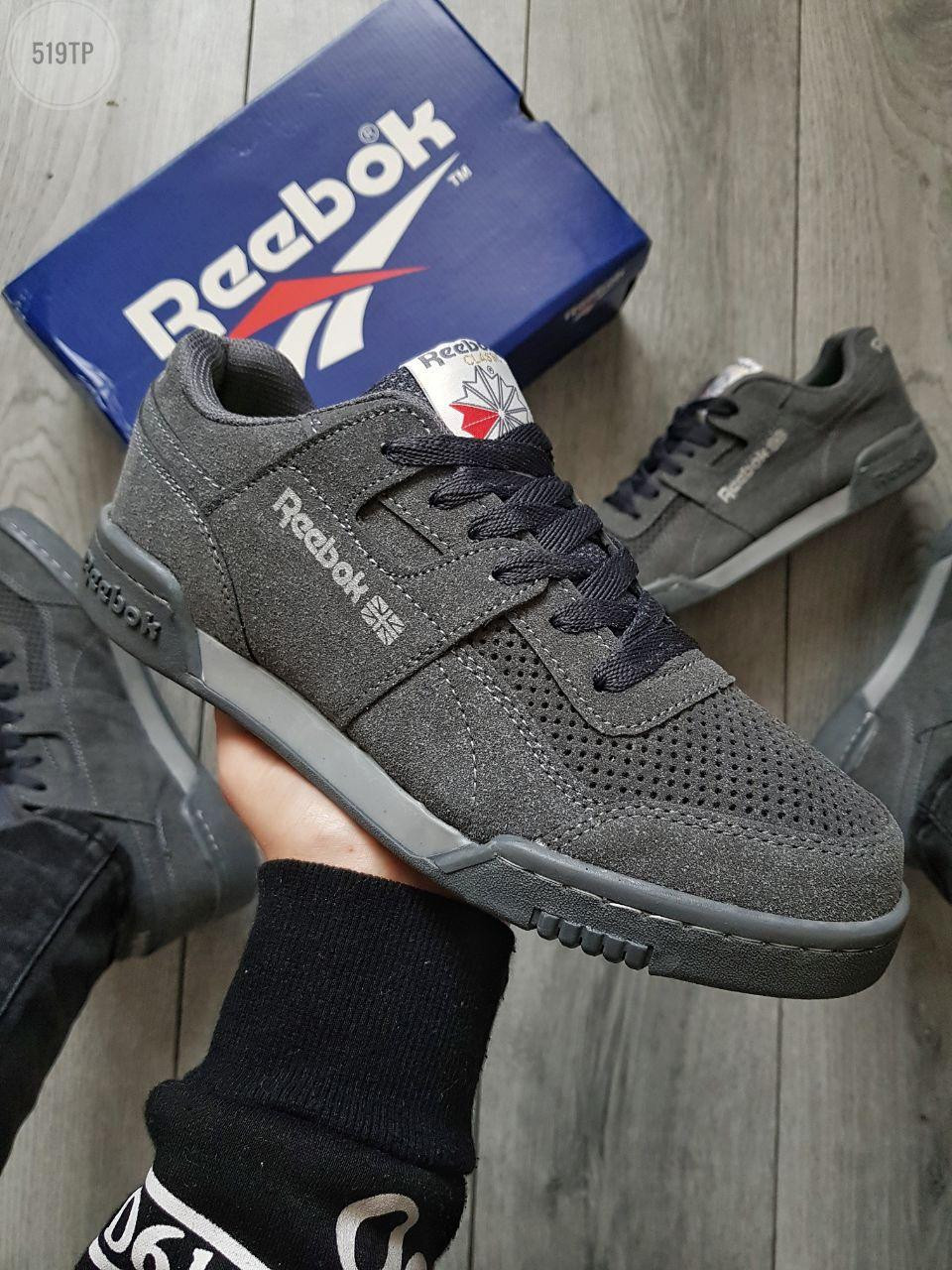 

Мужские кроссовки Reebok Dark Grey, Серый