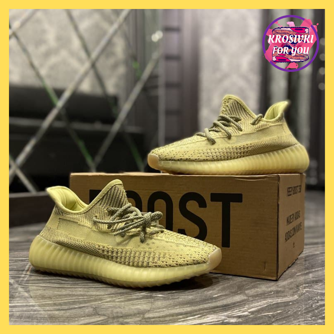 

Женские кроссовки Adidas Yeezy Boost 350 Antila Reflective (Желтый) 40