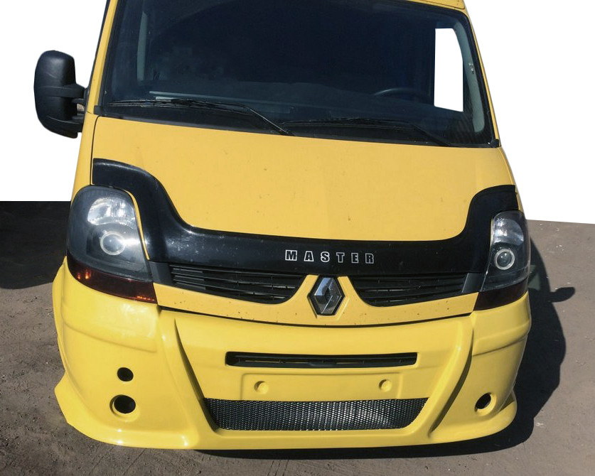 

Renault Master 2004-2010 гг. Передний бампер (накладка, под покраску)