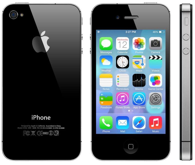 

Смартфон Apple iPhone 4S 16ГБ Black оригинал Neverlock новый, Черный