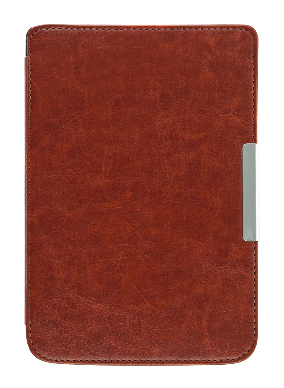 обкладинка PocketBook 614 коричнева - вигляд спереду