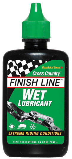 

Смазка Finish Line жидкая Wet Lube (Cross Country) для влажных погодных условий, 120ml