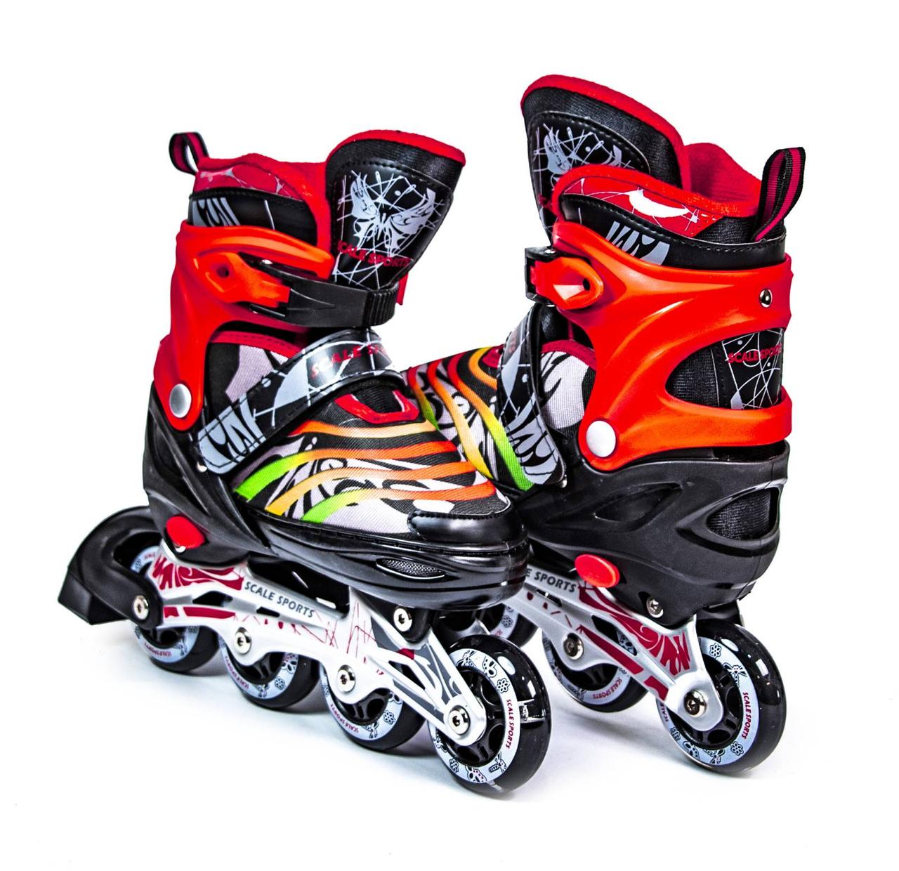 

Ролики Scale Sports размер 38-41 Red-black (LF 907M-L