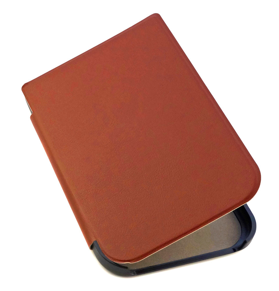 Ччехол для PocketBook Touch HD 631 коричневий - відкритий