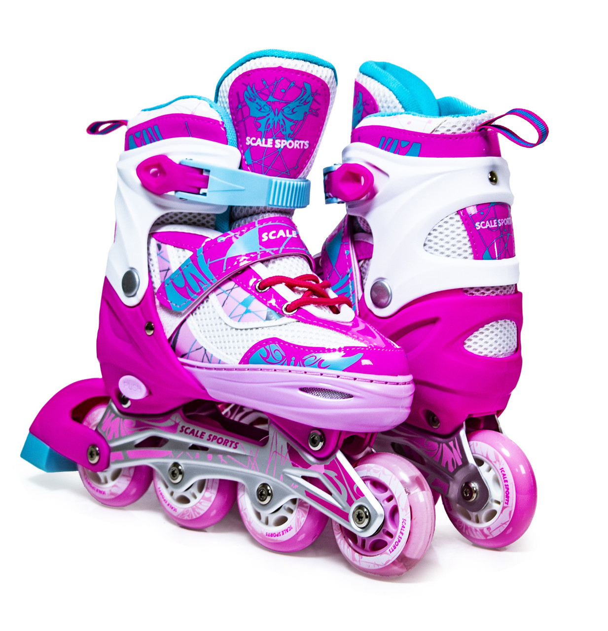 

Ролики Scale Sports размер 34-37 Pink (1964922918, Розовый