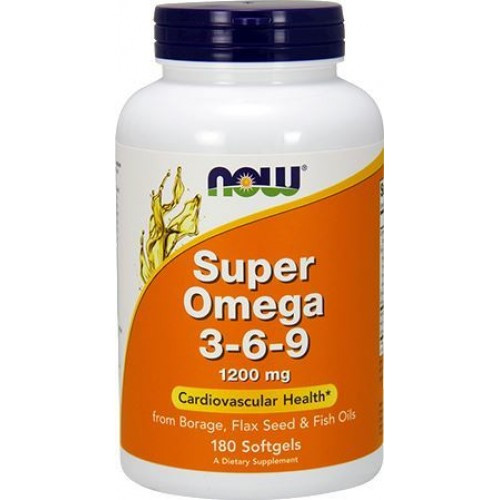 

Омега SUPER OMEGA 3-6-9 1200MG /180 SGELS now