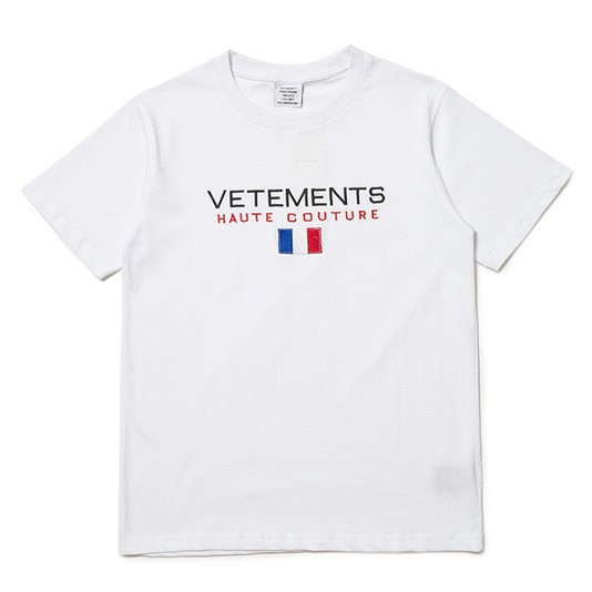 

Футболка белая Vetements Haute Couture • Ветеменс футболка мужская | женская | детская M, 48