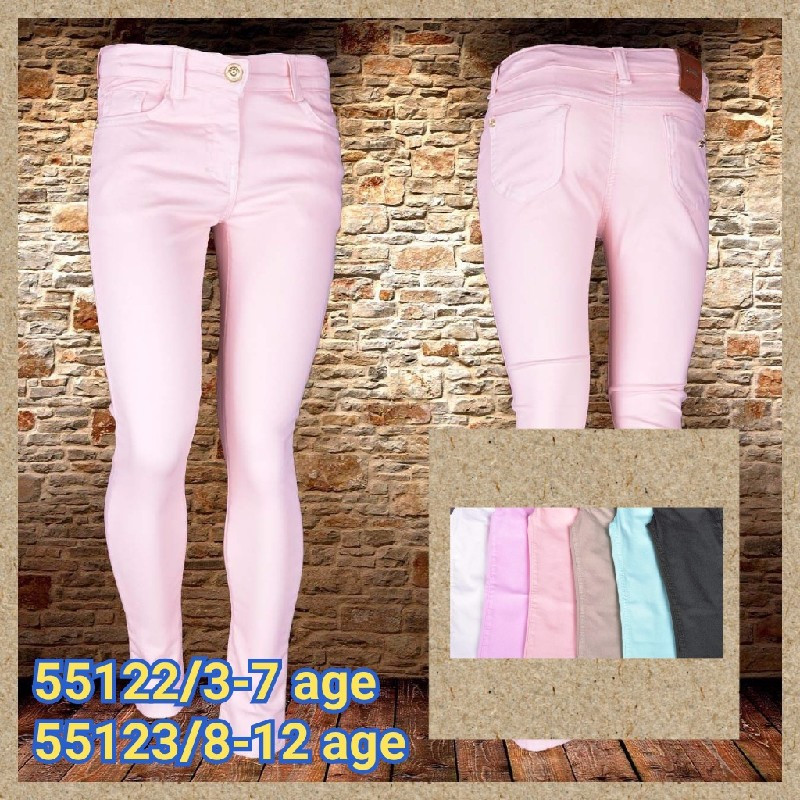 

Брюки для девочки. TM "SERCINO" 55122. Турция., Мятный