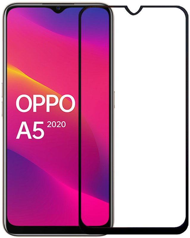 

Защитное стекло TOTO 5D Full Cover Tempered Glass Oppo A5s Black #I/S